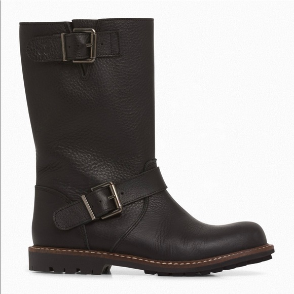 Bonpoint leather moto boot. Size 32 - Picture 2 of 10